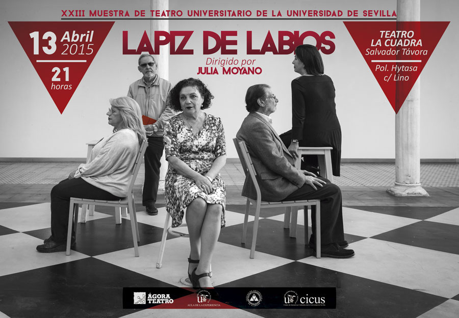 Cartel de la obra de teatro 'Lápiz de labios' Cartel de la obra de teatro 'Lápiz de labios'