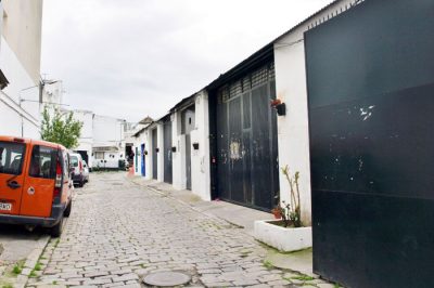 El conocido como 'Patio de los artesanos' de la Plaza del Pelícano