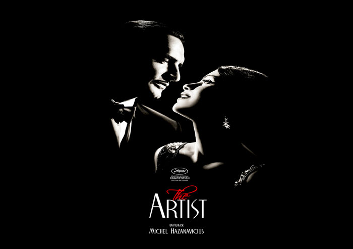 Cartel de la película 'The artist'