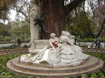 Glorieta de Bécquer en el Parque de María Luisa