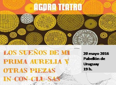 Detalle del cartel de la obra 'Los sueños de mi prima Aurelia'