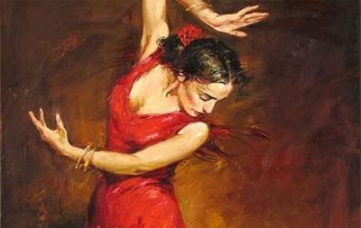 El baile flamenco entre Granada y Sevilla (portada)