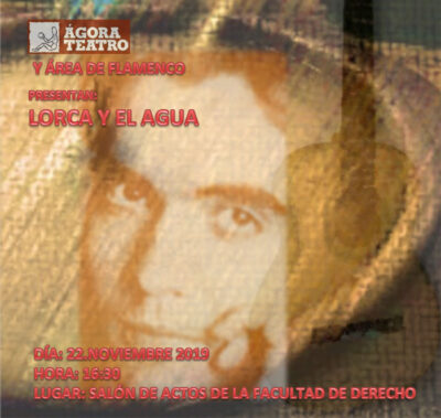 Cartel de la obra 'Lorca y el agua'