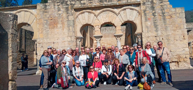Fotografía de la visita a Medina Azahara